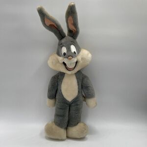 BUGS BUNNY PLUSH # 1656 WARNER BROS 19" Made in Korea VINTAGE 1991 READ